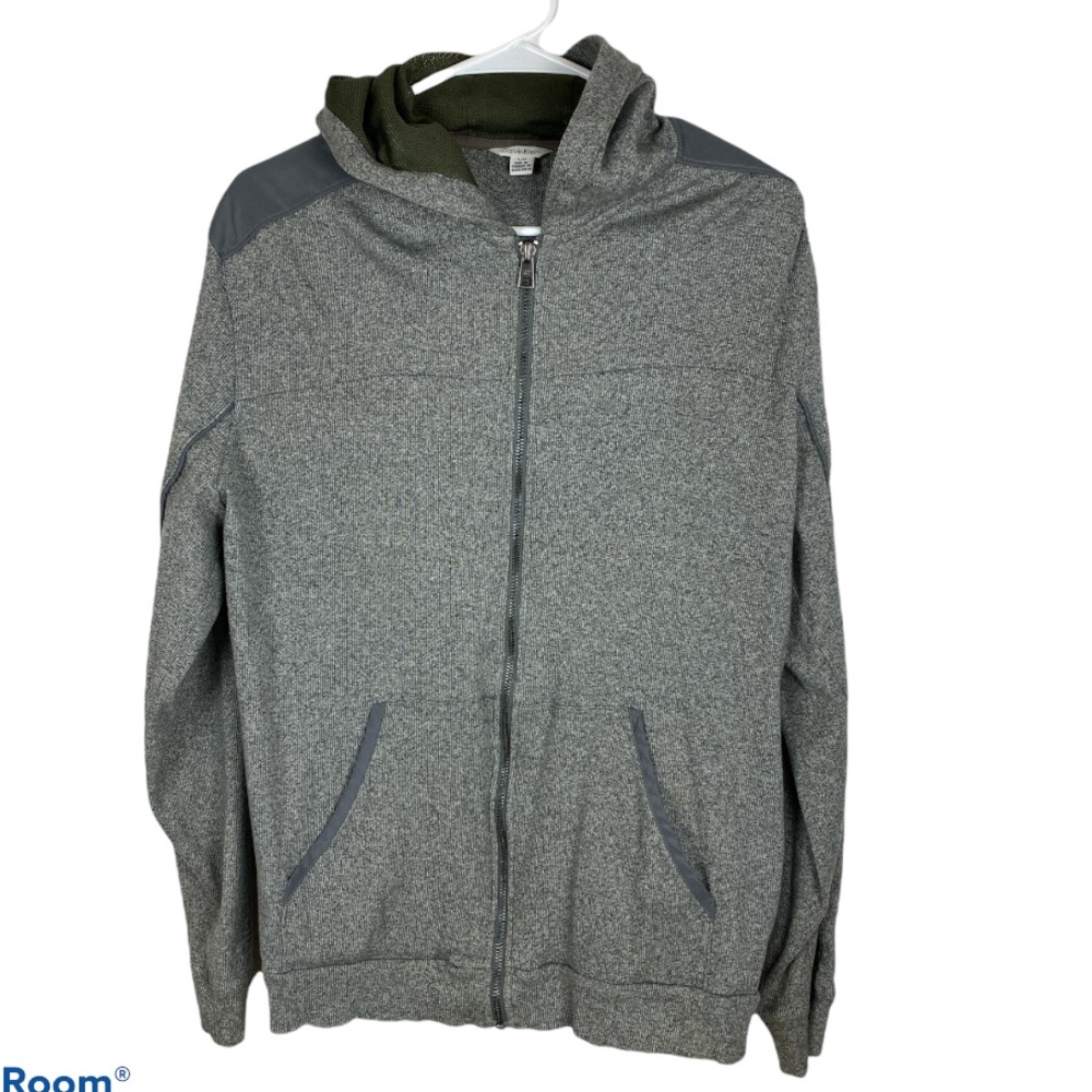 Calvin Klein Full Zip Jacket hoodie size large - Picture 2 of 9